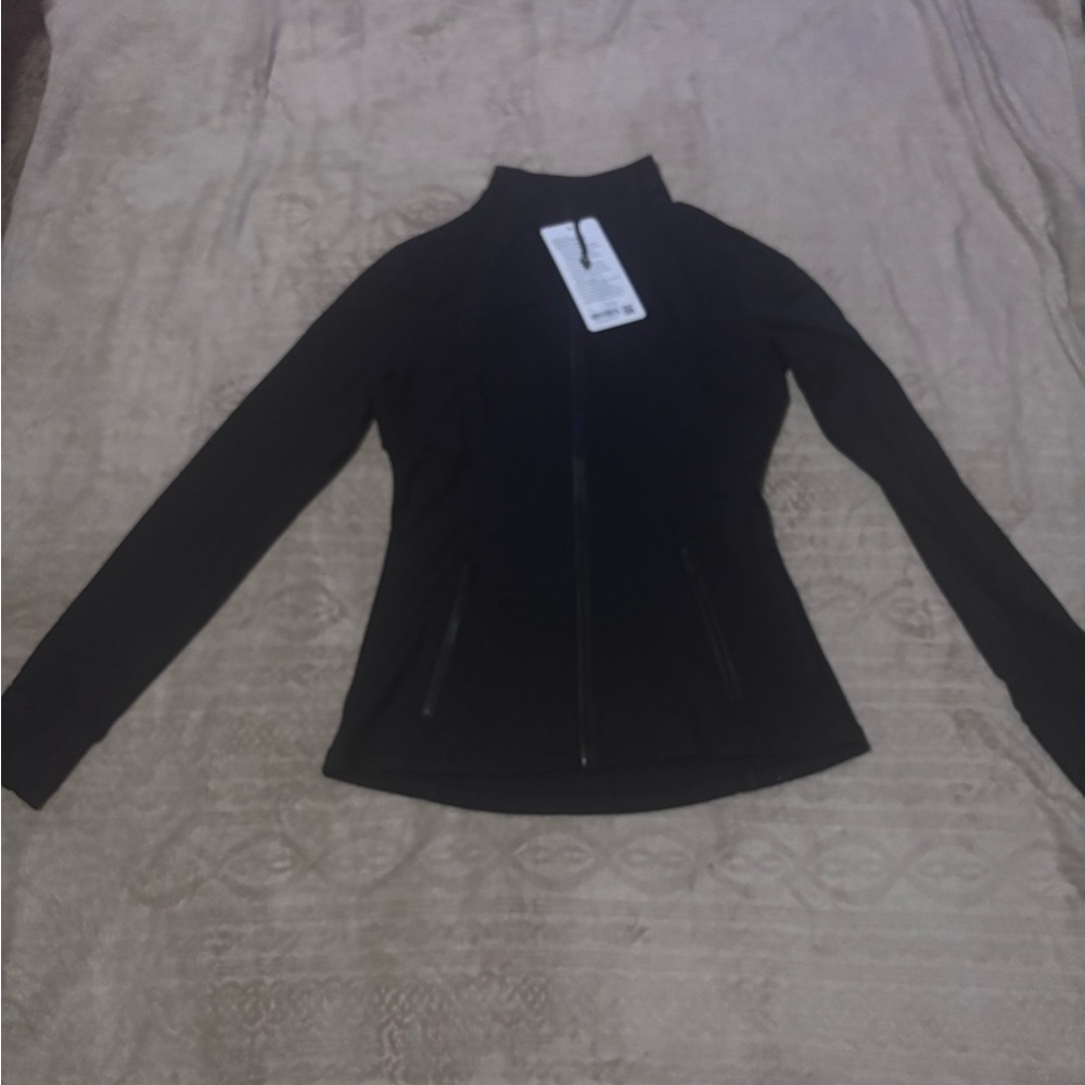 Lululemon Define Jacket Luon Black Size 6 NWT